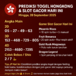prediksi hongkong lotto