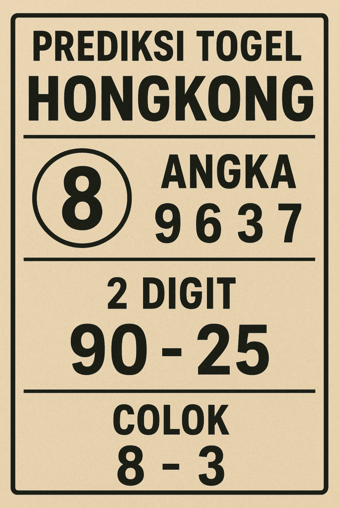 prediksi hk lotto