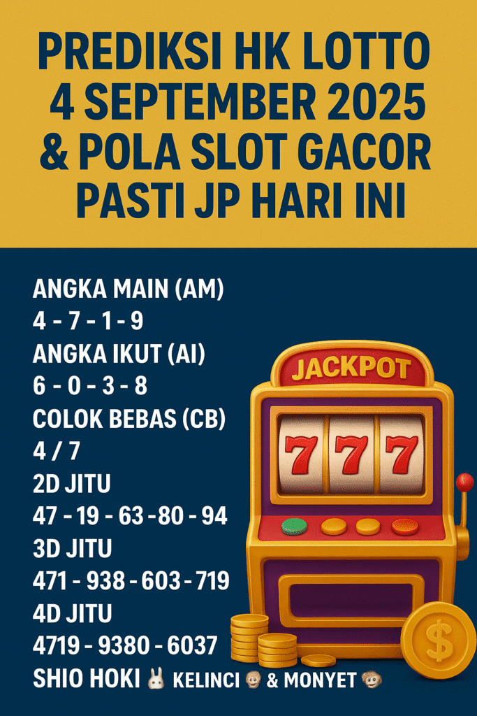 prediksi hk lotto 4 september